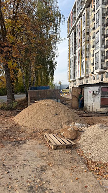 У нового ЖК в Иванове демонтирован тротуар
